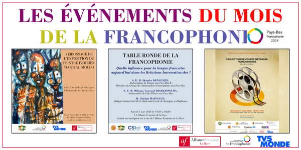 Evénèments Alliance Francaise de La Haye