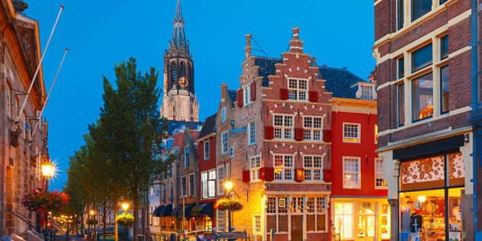 Visite de la ville de Delft