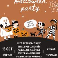 Halloween party (3-8 ans) &#127875;