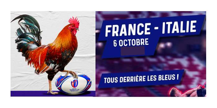 France / Italie - Coupe du Monde de Rugby 2023