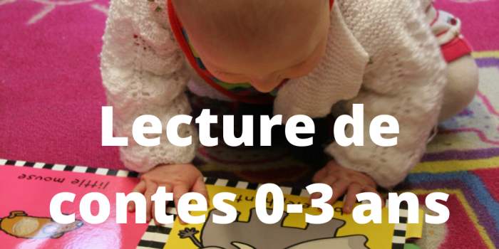 Atelier lecture de contes et comptines (0-3 ans)