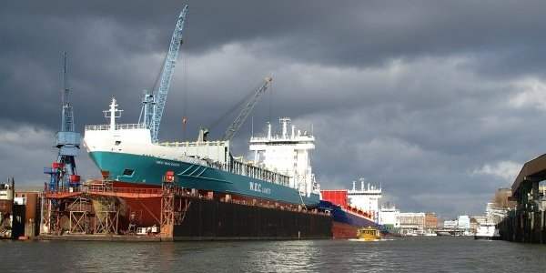 Oceano, chantiers navals de Rotterdam