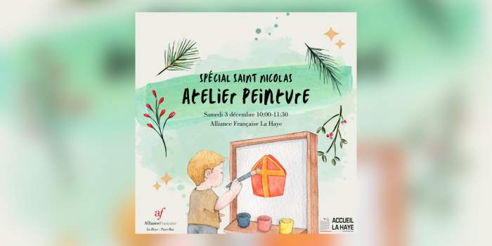 Atelier de peinture Sinterklaas (5-8 ans)