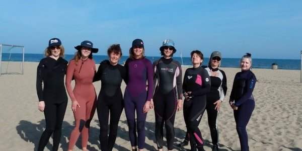J'ai testé le longe-côte avec l'Accueil : merci la mer revigorante et vive le sport !