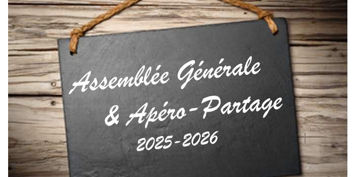 Assemblée Générale & Apéro-Partage 2025-2026