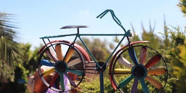 Course cycliste contre le vent