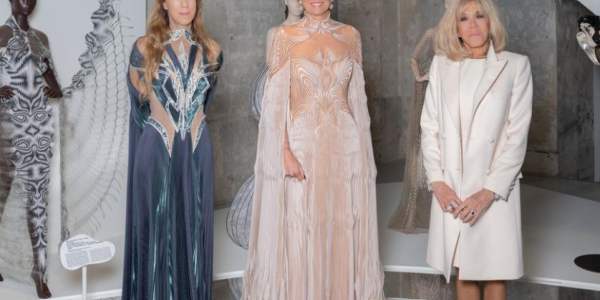 La reine Maxima et mevrouw Macron à Paris