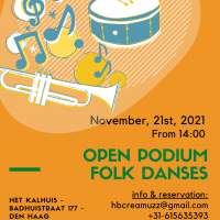 Open Podium - Musique & Danses Folk - Dimanche 21 novembre 2021 14:00-17:00