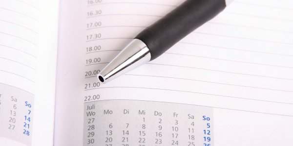 Responsable d'activité : mettez à jour votre calendrier