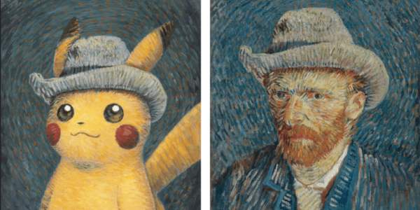 Quand Pikachu rencontre Van Gogh