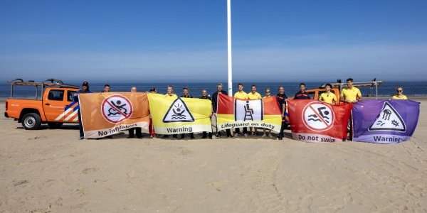Nouveaux drapeaux pour une baignade sécurisée