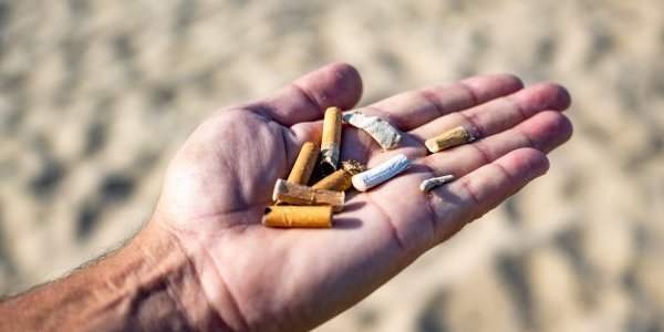 Plage sans tabac